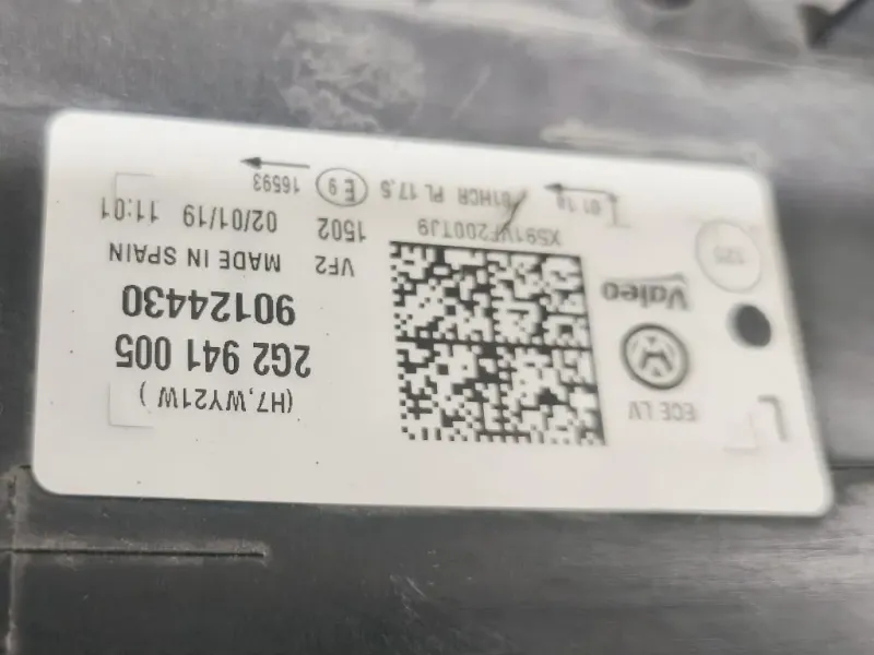 Proiettore ANT SX 2G2941005 Volkswagen POLO VII 2017