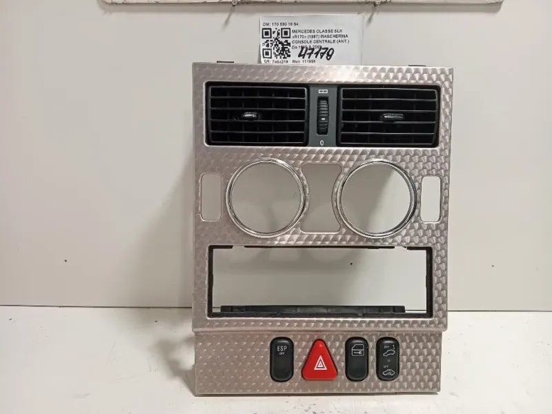 Mascherina Console Centrale ANT 170 830 18 54 Mercedes Classe SLK R170 1997