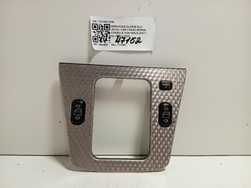 Mascherina Console Centrale ANT 170 680 3036 Mercedes Classe SLK R170 1997