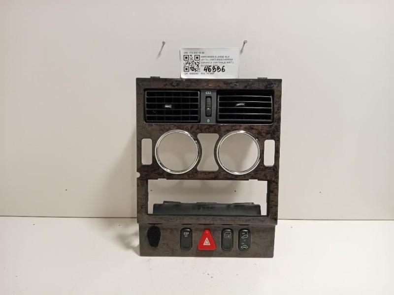 Mascherina Console Centrale ANT 1708301854 Mercedes Classe SLK R170 1997