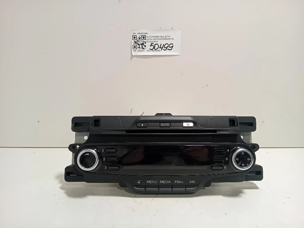 Unità Autoradio 1560912490 Alfa Romeo Giulietta 2010