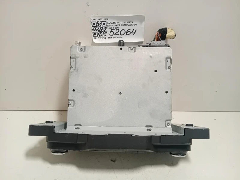 Unità Autoradio 7642322316 Alfa Romeo Giulietta 2010