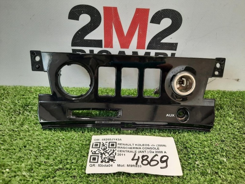 Mascherina Console Centrale ANT 68260JY43A Renault Koleos I 2008
