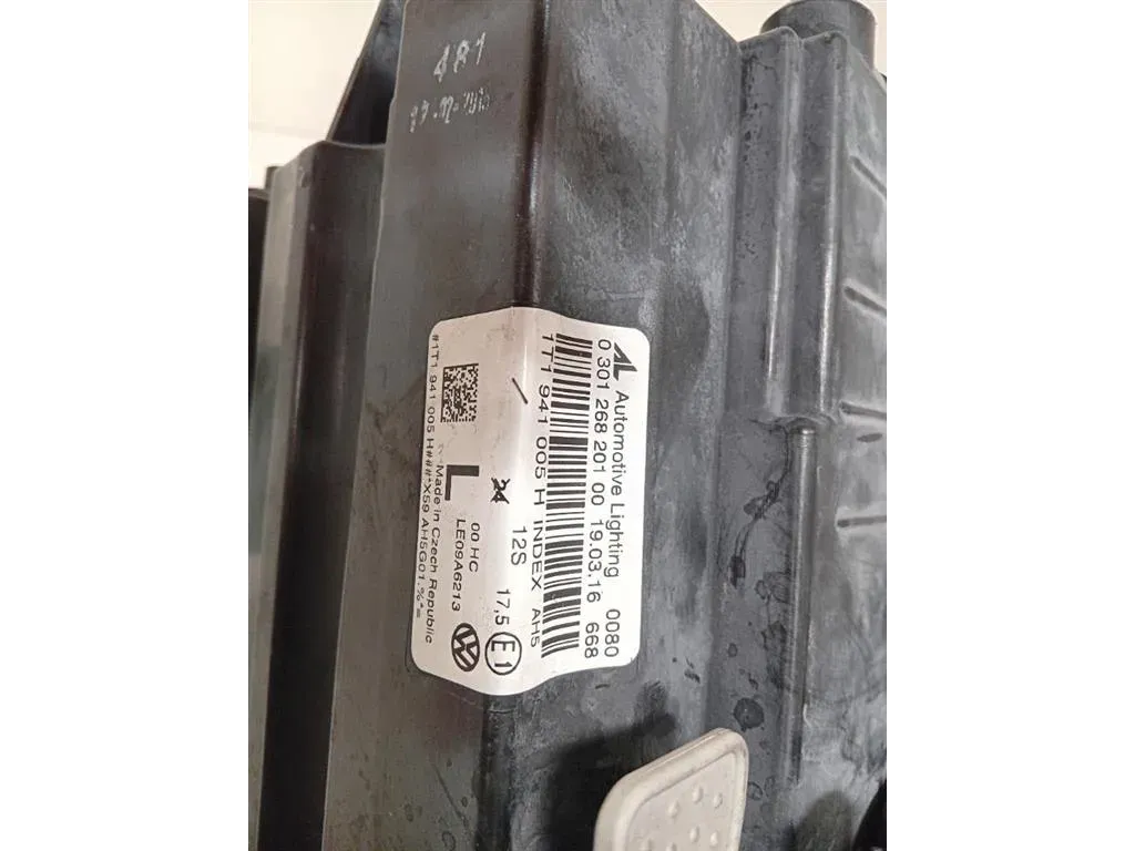 Proiettore ANT SX 1T1 941 005 H Volkswagen Touran III 2010