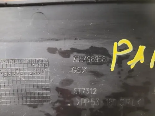 Mascherina Console Centrale ANT DX 735498958 TUNNEL Fiat Panda III 2012