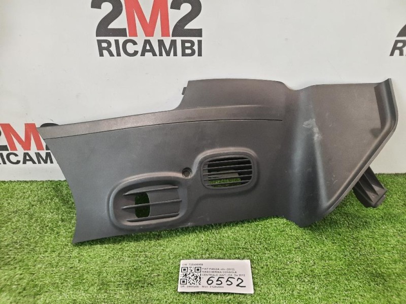 Mascherina Console Centrale ANT DX 735498958 TUNNEL Fiat Panda III 2012