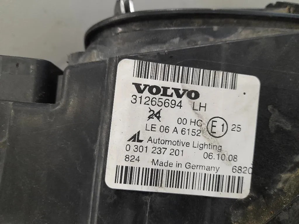 Proiettore ANT SX 31265694 Volvo S40 II 2004