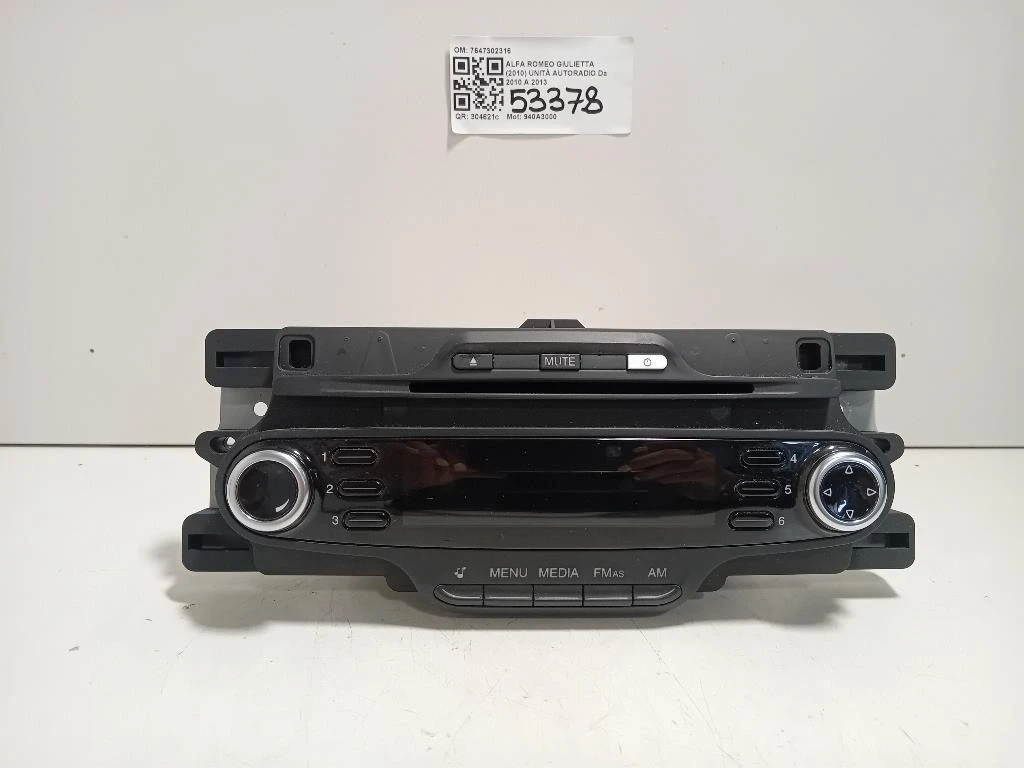 Unità Autoradio 7647302316 Alfa Romeo Giulietta 2010