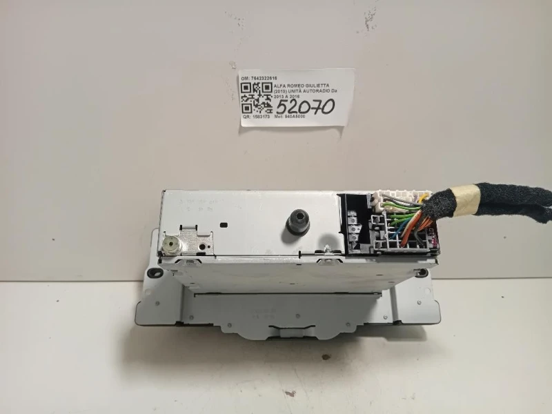 Unità Autoradio 7642322616 Alfa Romeo Giulietta 2013
