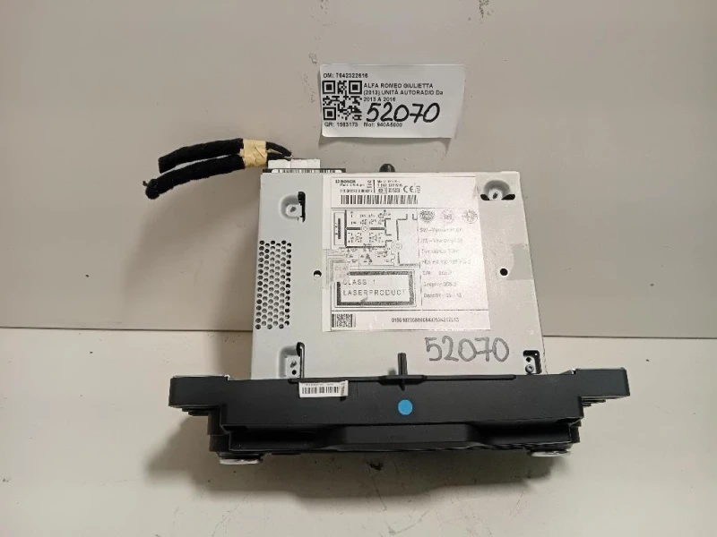 Unità Autoradio 7642322616 Alfa Romeo Giulietta 2013