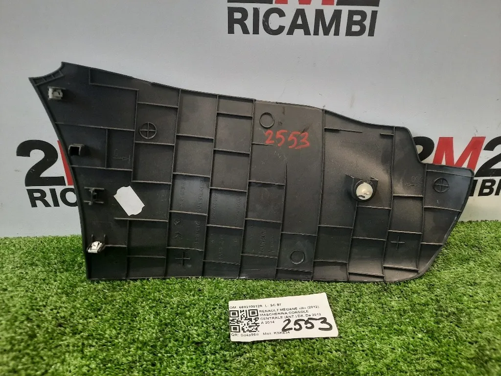 Mascherina Console Centrale ANT DX 689310012R Renault Mégane III 2012