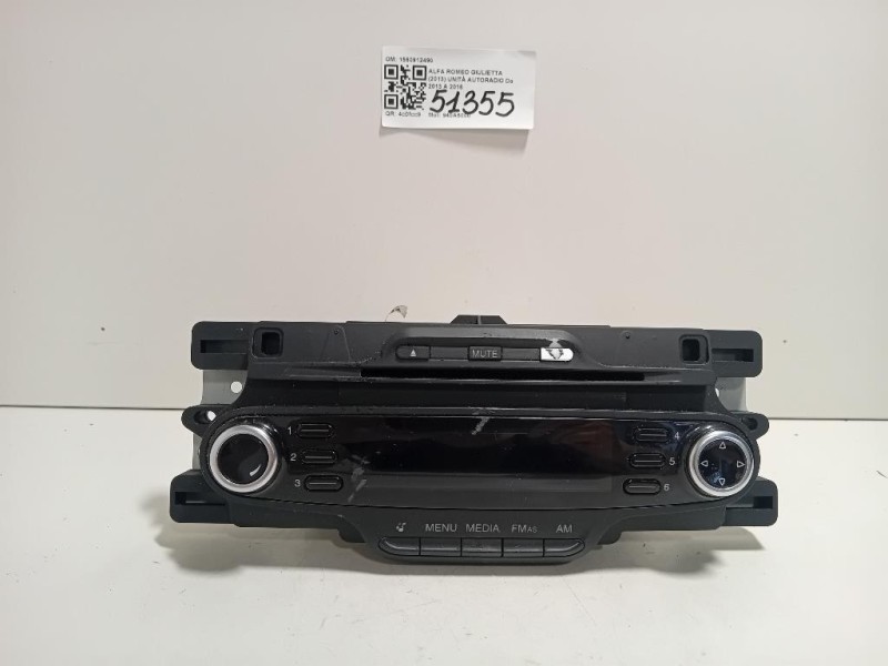 Unità Autoradio 1560912490 Alfa Romeo Giulietta 2013
