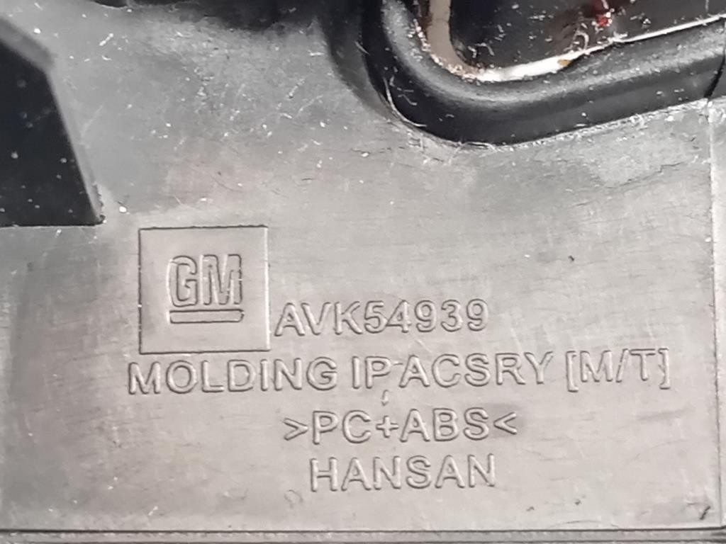 Mascherina Console Centrale Centrale AVK54939 Chevrolet Orlando 2011