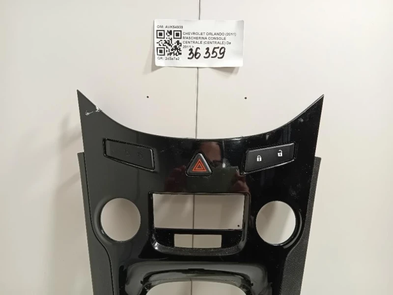 Mascherina Console Centrale Centrale AVK54939 Chevrolet Orlando 2011