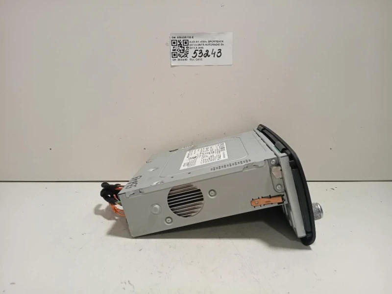Unità Autoradio 8X0035183 E 8X0035183E NAV GPS Audi A1 8XA Sportback 2012