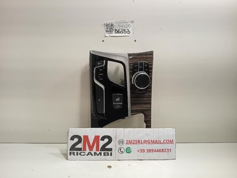 Mascherina Console Centrale LEVA Cambio 9370802192263106843923 Bmw Serie 5 G30 Berlina 2016