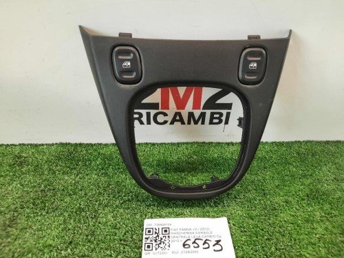 Mascherina Console Centrale LEVA Cambio 735545139 TUNNEL Fiat Panda III 2012