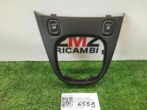Mascherina Console Centrale LEVA Cambio 735545139 TUNNEL Fiat Panda III 2012