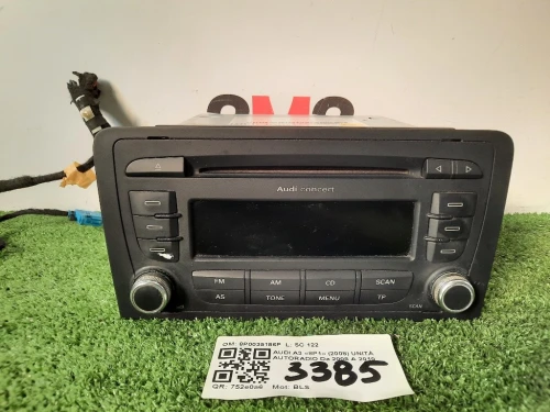 Unità Autoradio 8P0035186P Audi A3 8P1 2008