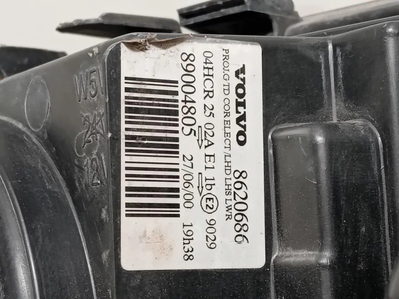 Proiettore ANT SX 8620687 Volvo V70 II 2000