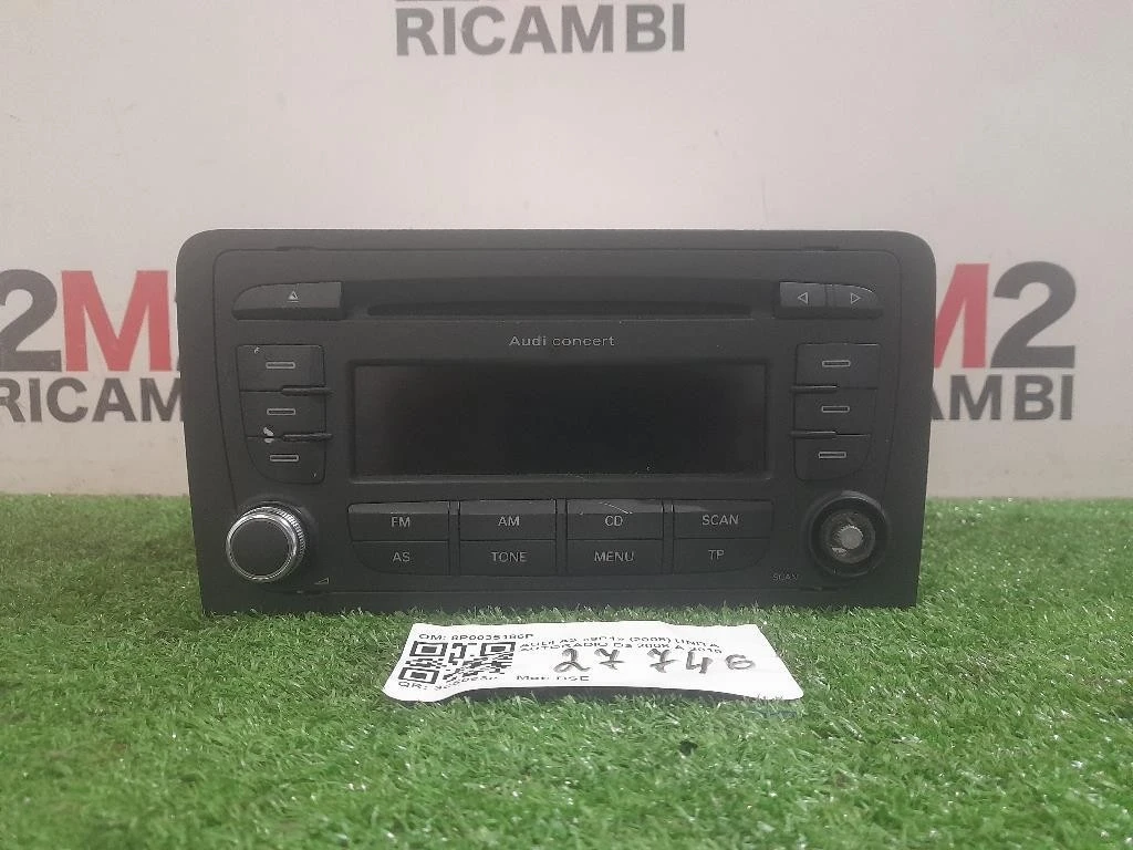 Unità Autoradio 8P0035186P Audi A3 8P1 2008