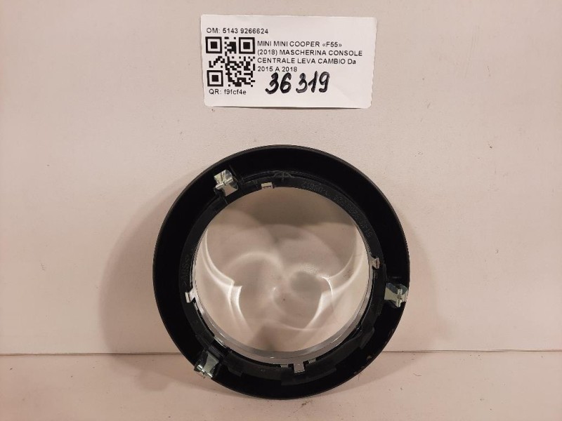 Mascherina Console Centrale LEVA Cambio 51439266624 Mini MINI Cooper F55 2018