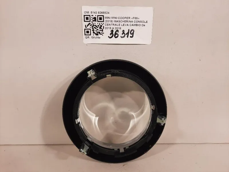 Mascherina Console Centrale LEVA Cambio 51439266624 Mini MINI Cooper F55 2018