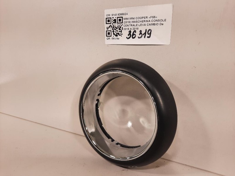 Mascherina Console Centrale LEVA Cambio 51439266624 Mini MINI Cooper F55 2018