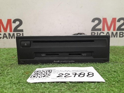 Unità Autoradio 8V0035874B Audi A3 8VA Sportback 2012