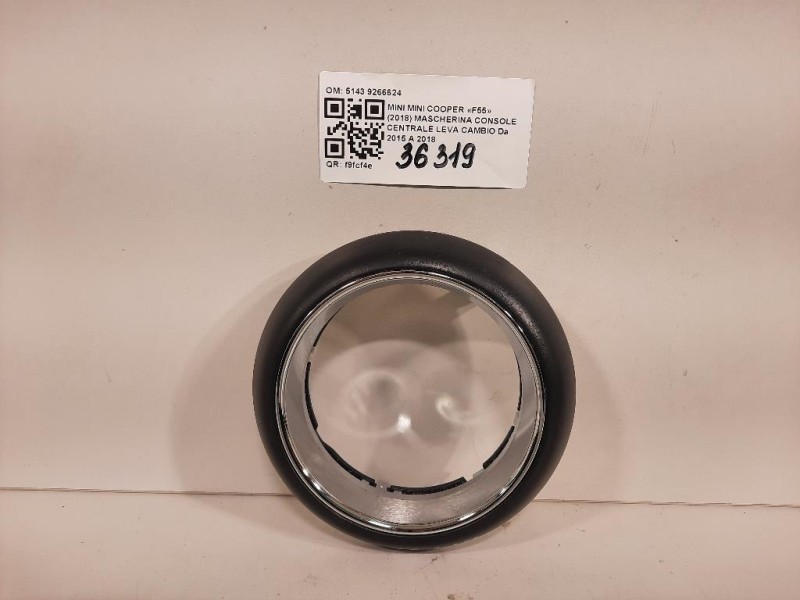 Mascherina Console Centrale LEVA Cambio 51439266624 Mini MINI Cooper F55 2018