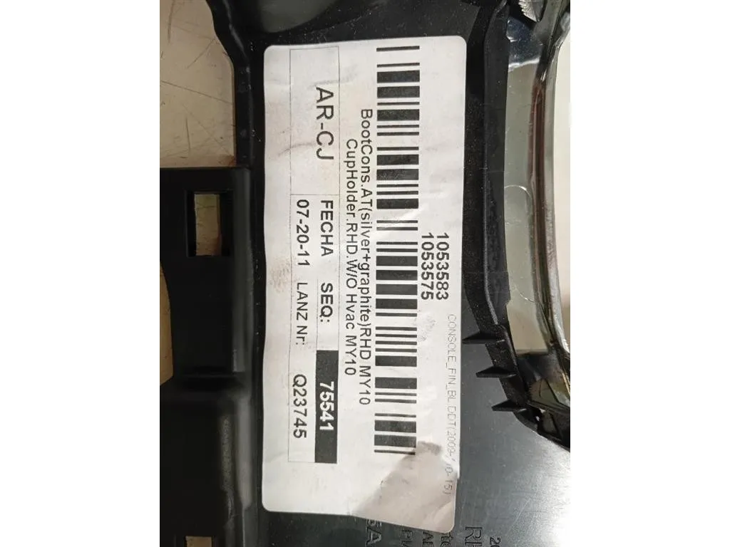 Mascherina Console Centrale LEVA Cambio MASCHERINA CONSOLE CENTRALE LEVA CAMBIO Nissan Navara 2010