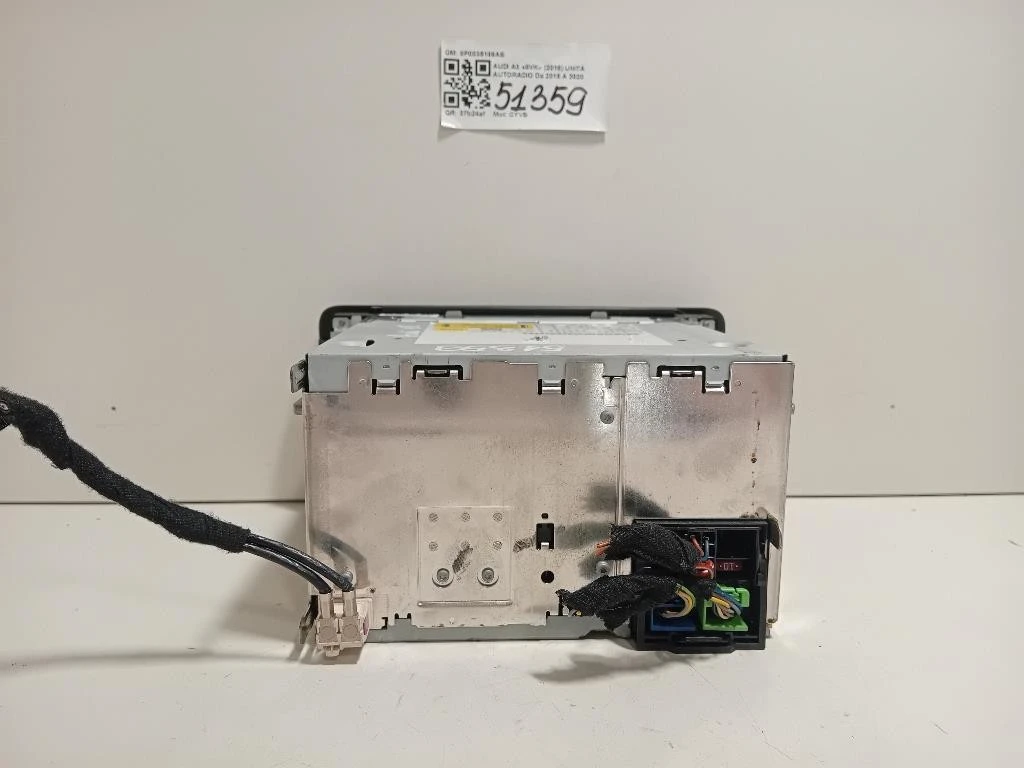 Unità Autoradio 8P0035186AB Audi A3 8VK 2016