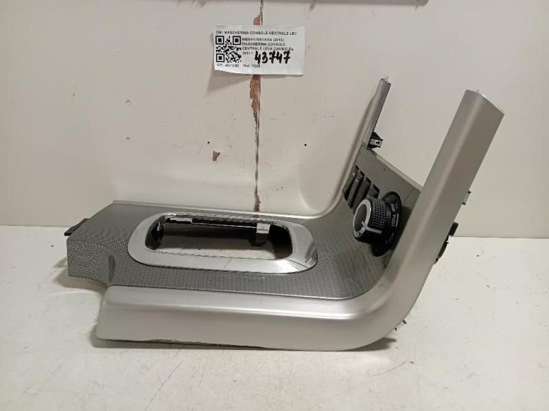 Mascherina Console Centrale LEVA Cambio MASCHERINA CONSOLE CENTRALE LEVA CAMBIO Nissan Navara 2010