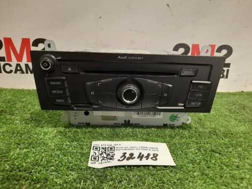 Unità Autoradio 8T2 035 186 P Audi A4 8K2 2008