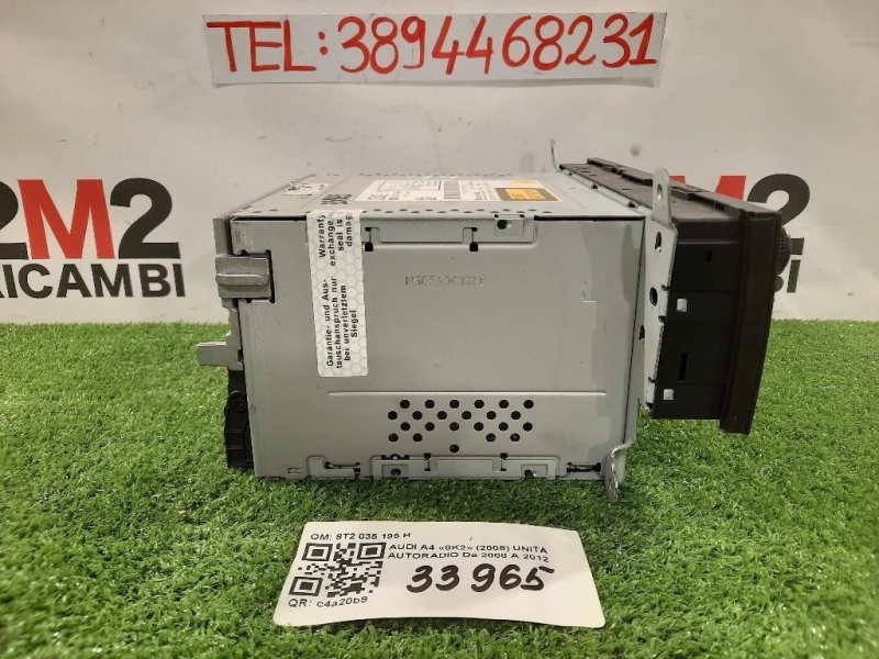 Unità Autoradio 8T2035195H Audi A4 8K2 2008