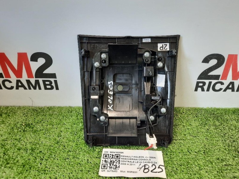 Mascherina Console Centrale LEVA Cambio 969416209R Renault Koleos I 2008