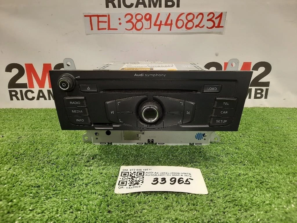 Unità Autoradio 8T2035195H Audi A4 8K2 2008