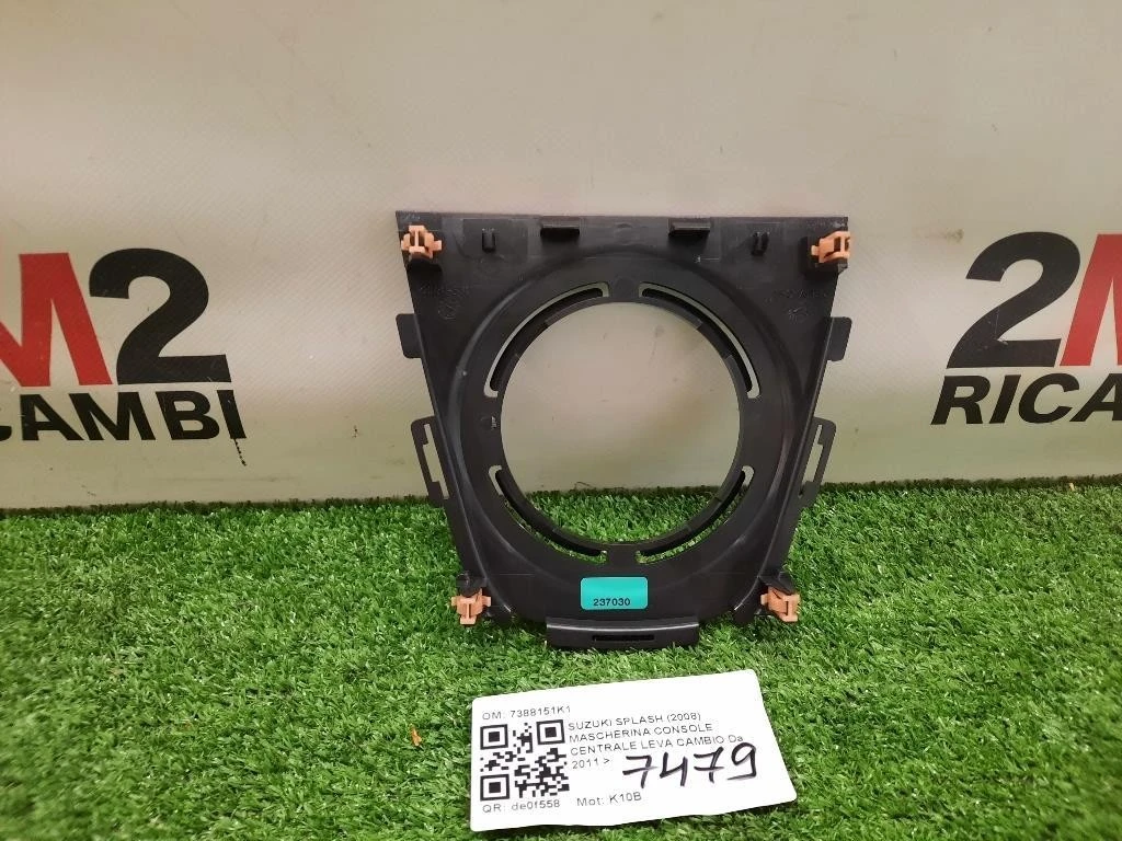 Mascherina Console Centrale LEVA Cambio 7388151K1 Suzuki Splash 2008