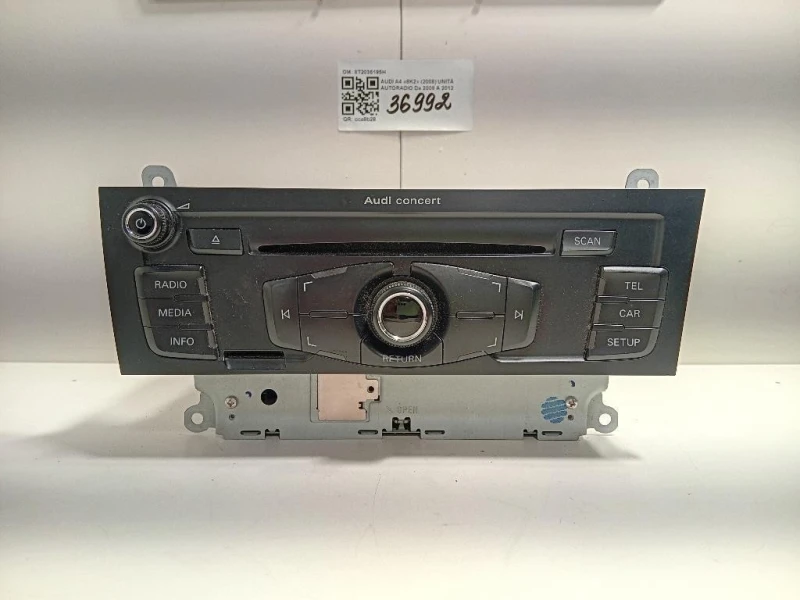 Unità Autoradio 8T2035186C Audi A4 8K2 2008