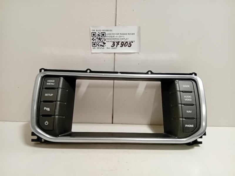 Mascherina Display Navigazione BJ32-18C858-DC Land Rover Range Rover Evoque I 2011