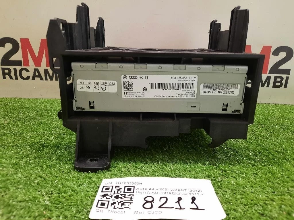 Unità Autoradio 4G1035053H Audi A4 8K5 Avant 2012