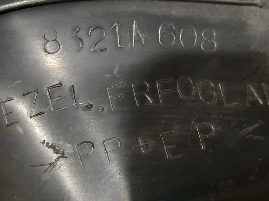 Mascherina FARO Fendinebbia ANT DX 8321A608 Mitsubishi ASX I 2010