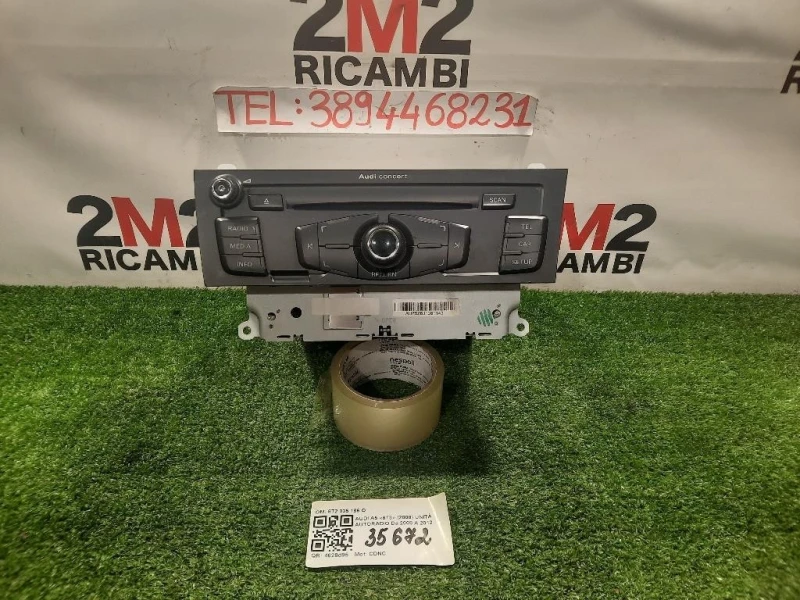 Unità Autoradio 8T2 035 186 Q Audi A5 8T3 2008