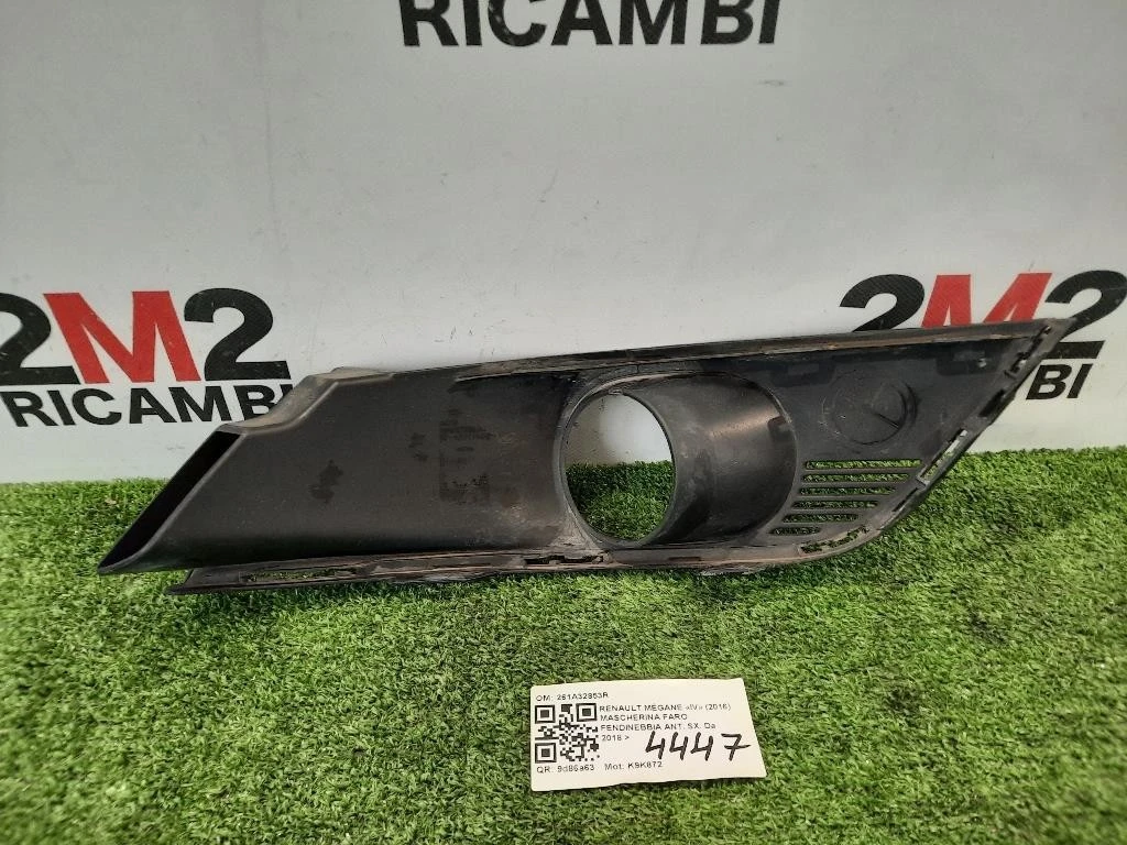 Mascherina FARO Fendinebbia ANT SX 261A32853R Renault Mégane IV 2016