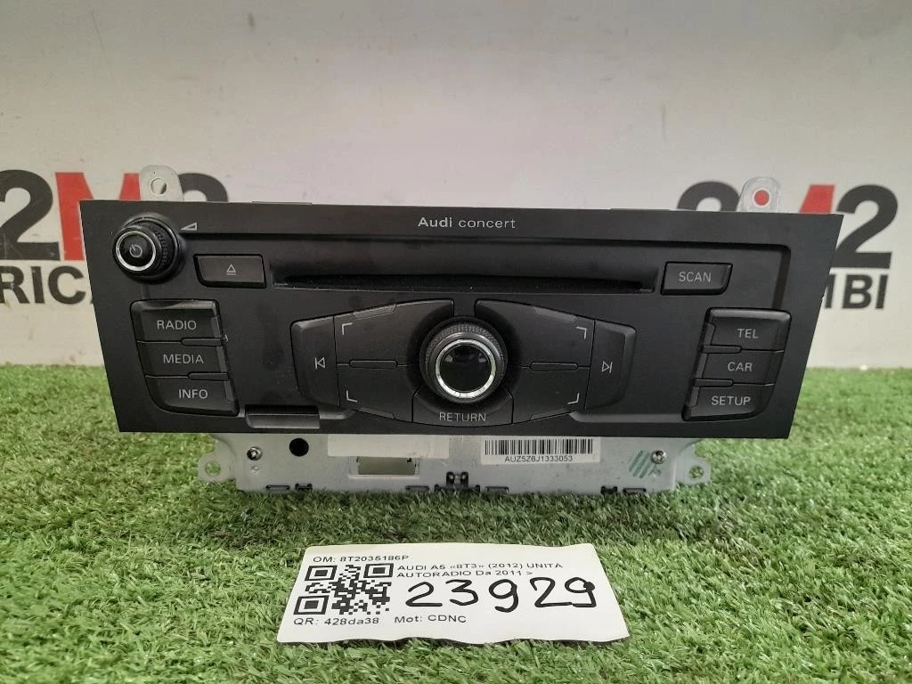 Unità Autoradio 8T2035186P Audi A5 8T3 2012