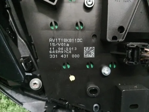 Mascherina Griglia Condotto ARIA Cruscotto AV1T18K811DC Ford B-max 2012