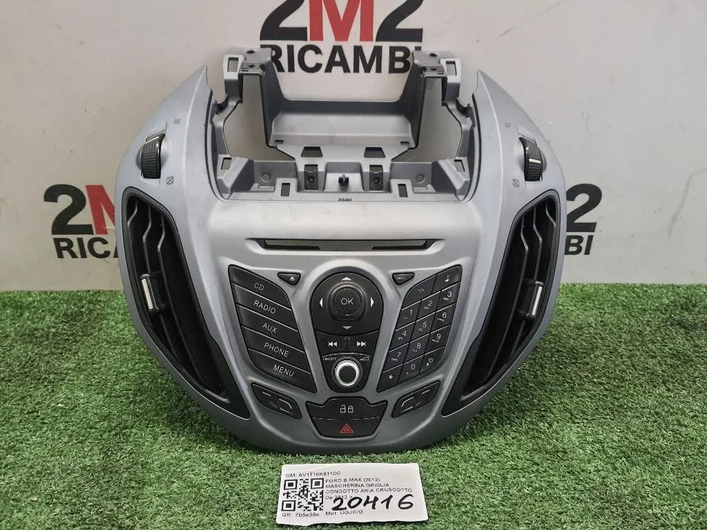 Mascherina Griglia Condotto ARIA Cruscotto AV1T18K811DC Ford B-max 2012