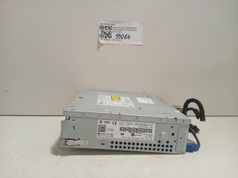 Unità Autoradio 8R2 035 666H Audi A5 8TA Sportback 2012
