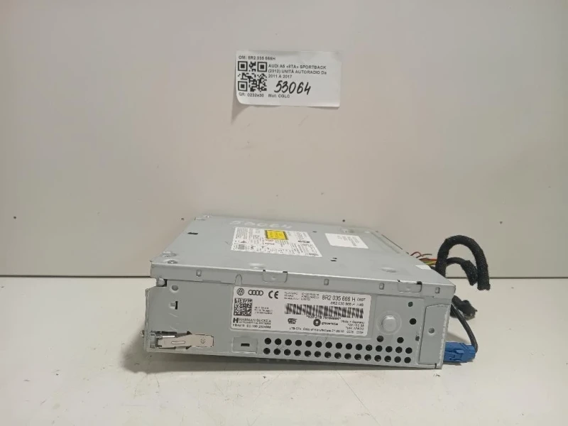 Unità Autoradio 8R2 035 666H Audi A5 8TA Sportback 2012