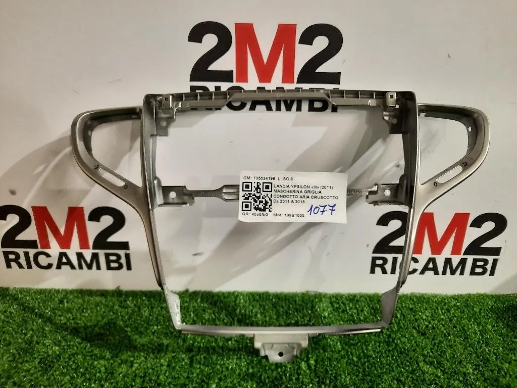 Mascherina Griglia Condotto ARIA Cruscotto 735534196 Lancia Ypsilon III 2011